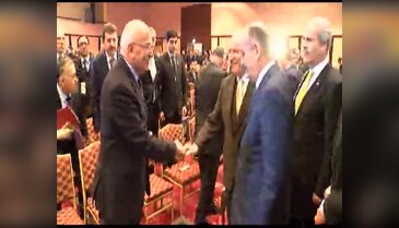 Recep Altepe,  'Çevreci Tesis Ödül Töreni'nde konuştu