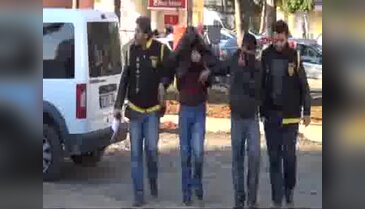 Mezarlıkta hırsızlığa 5 tutuklama