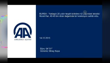 Bursa'da daire fiyatına eş değer "tespih koleksiyonu"