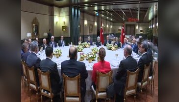 Cumhurbaşkanı Erdoğan'dan Aziz Sancar onuruna akşam yemeği