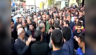 Diyarbakır'da Sur'a yürümek isteyen HDP'lilere polis izin vermedi