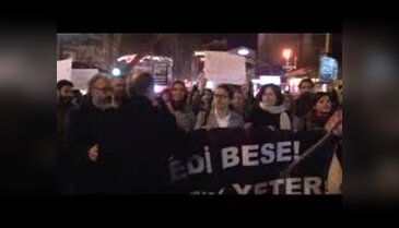 Güneydoğu'daki sokağa çıkma yasakları Bursa'da protesto edildi