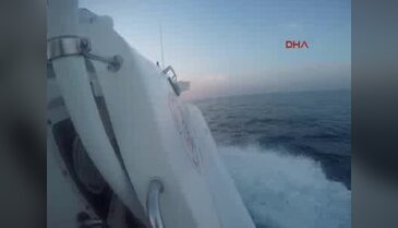 60 kaçak Sahil Güvenlik ekiplerinden böyle yardım istedi