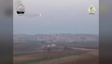 Hizbullah militanı füzeyle gelen ölüme böyle çalım attı