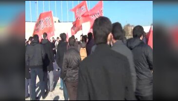 Bursa Uludağ Üniversitesi'nde tekbirli protesto