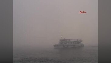 Marmara'da sis etkili oluyor