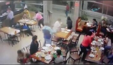 Restoranda dehşet: Kurşun yağdırdı