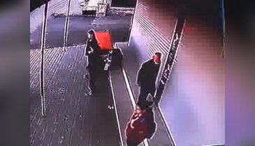 Ölüm anı güvenlik kamerasında
