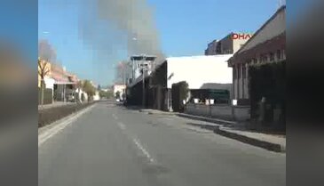 Bursa'da büyük fabrika yangını...