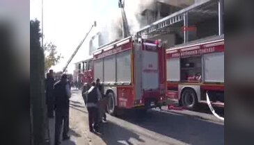 Bursa'da büyük fabrika yangını -2