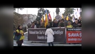 Bursa'da iş bırakan sendika ve STK'lardan çatışmaları durdurun çağrısı
