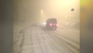 Bursa Uludağ'a beklenen kar geldi