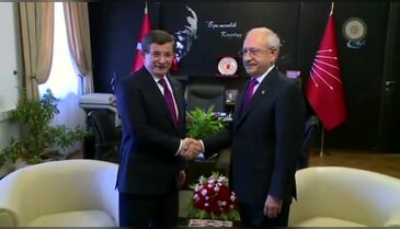 Davutoğlu-Kılıçdaroğlu görüşmesi başladı