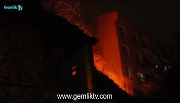 Bursa'da alevli gece!