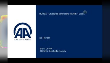 Bursa'da kar kazası!