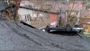 İstanbul'da akıl almaz kazalar!