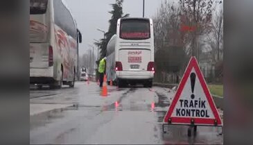 Kazaların ardından Bursa'da otobüslere sıkı denetim