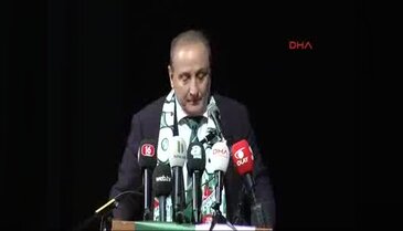 Bursaspor Kulübü'nün başkan adayı Timur Noyan projelerini açıkladı