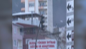 Bursa'yı yine lodos vurdu!