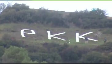 PKK yandaşlarından çirkin tahrik!