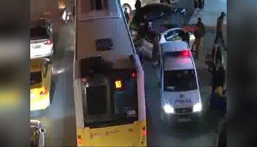 Öfkeli sürücü dehşet saçtı