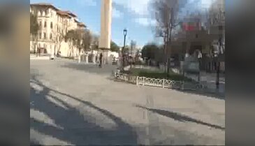 Sultanahmet'ten sıcak görüntüler!