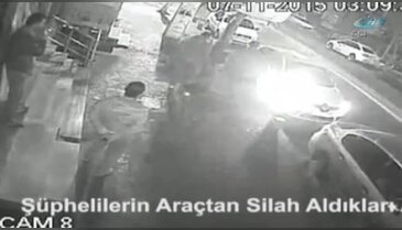 İstanbul'daki bar cinayeti kamerada