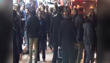 Bursa'da tente yüzünden ortalık savaş alanına döndü