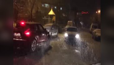 Kar Marmara'da başladı
