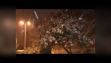 İstanbul'da kar yağışı gece de sürdü -2