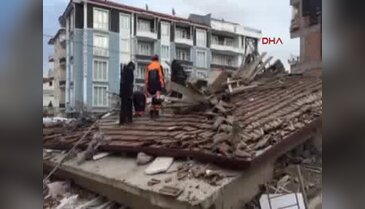 Yozgat'ta 20 daireli bina çöktü