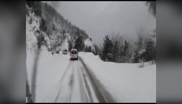 Bursa'nın dağ ilçelerine kar engeli