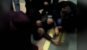 Bursa'da metro istasyonunda bayıldı 112 acil Servisi böyle bekledi