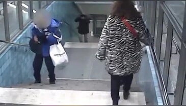 Genç kadına tekme tokat saldırdı