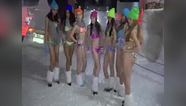 Eksi 15 derecede bikini tanıtımı