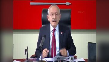 Kılıçdaroğlu, PM Toplantısı'nda konuştu