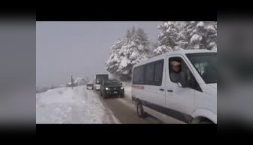 Uludağ'da sömestr tatili ve hafta sonu yoğunluğu
