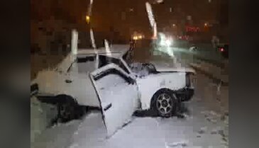 Sapanca'da 9 araç birbirine girdi 5 yaralı