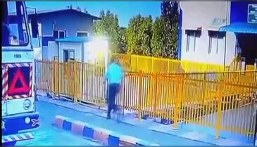 Freni patlayan kamyon dehşet saçtı