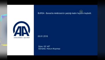 Bursa Panayır Kavşağı'nda kaza: 1 ölü