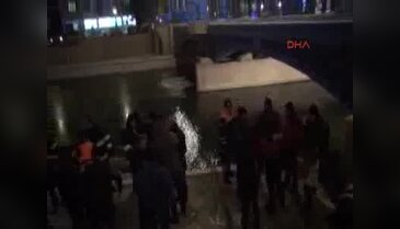 Porsuk Çayı'na düşen 2 gençten biri kurtuldu diğeri boğuldu
