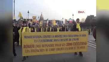 Paris'te Ruhani Protestosu