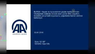 Yarıyıl tatili Bursa'da turizmcilerin yüzünü güldürdü