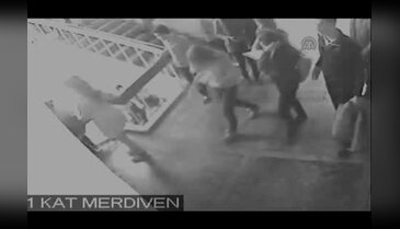 Lisede korkunç kaza! Dehşet anları kamerada