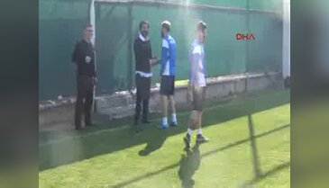 Antalyaspor'da Yekta ilk antrenmanına çıktı