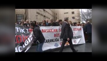 Bursa'da 10 Ekim protestosu: 'Mağdurlar değil, katiller yargılansın'