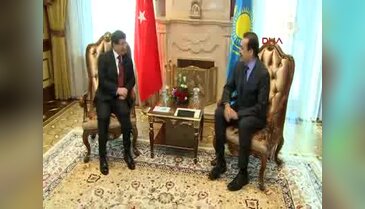 Başbakan Davutoğlu Kazakistan Başbakanı ile görüştü