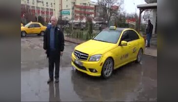 Mercedes'i taksi yaptı, kazancını ikiye katladı