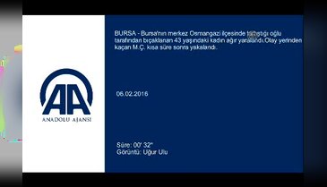 Bursa'da annesini 6 yerinden bıçaklamıştı yakalandı