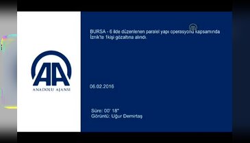 Bursa merkezli 6 ilde FETÖ/PDY operasyonu